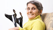 Elderly Woman Smiling Elderly Woman Smiling