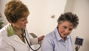 Doctor and patient Doctor and patient