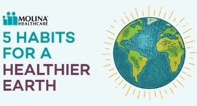 5 Habits for a Healthier Earth